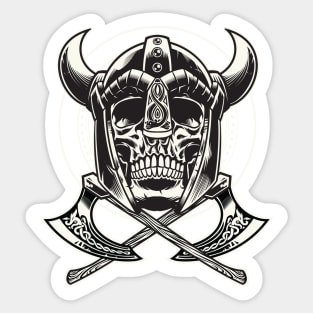 Skull warrior Sticker